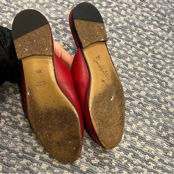 Gucci Princeton Mules Red size 39.5 - Picture 2 of 6